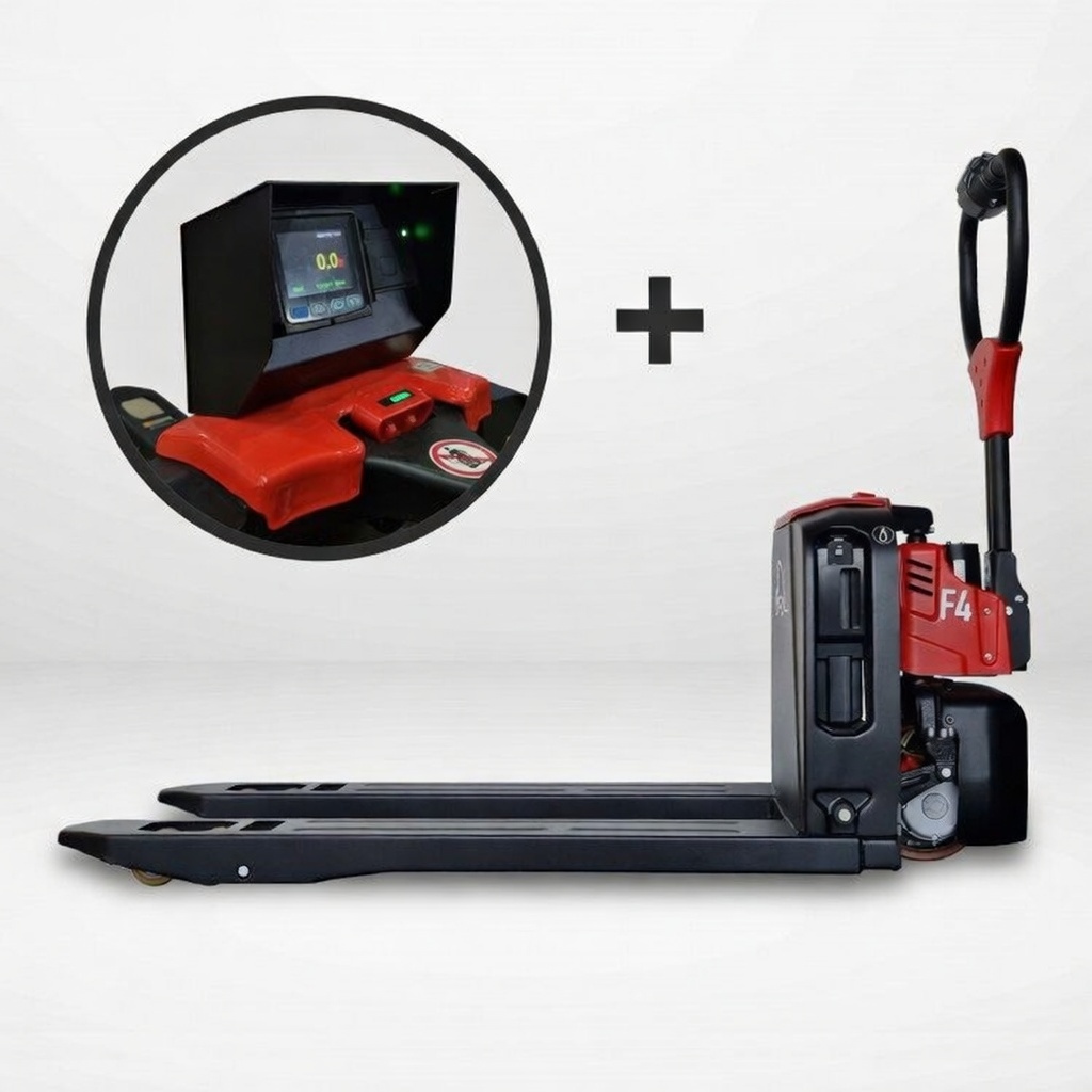 ელექტრო პალეტის ურიკა F4 სასწორით - Image 2