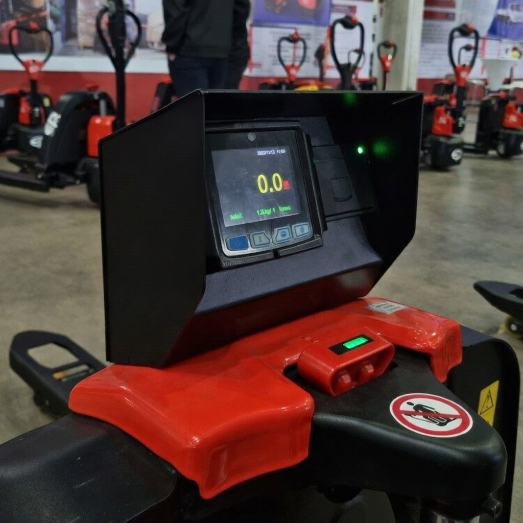 ელექტრო პალეტის ურიკა F4 სასწორით - Image 3