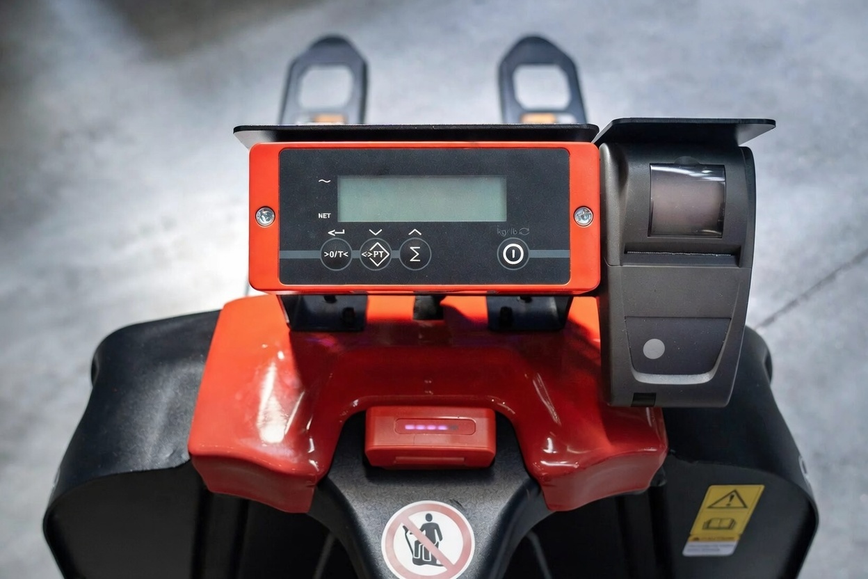 ელექტრო პალეტის ურიკა F4 სასწორით - Image 5